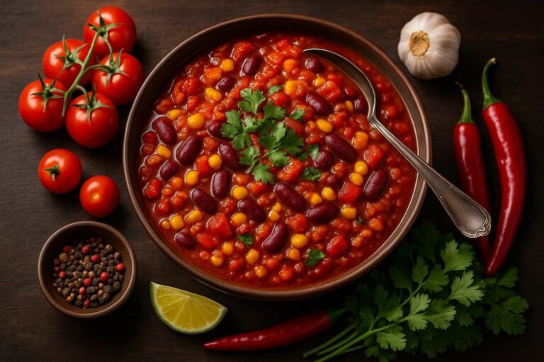 Recette Chili Sin Carne