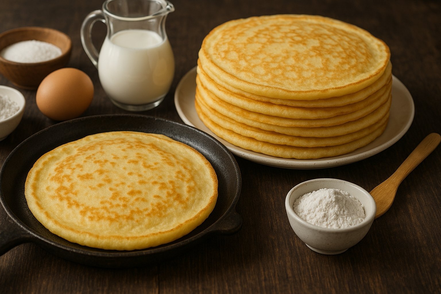 Crêpes Moelleuses La Recette Infaillible pour des Crêpes Gonflées et Fondantes