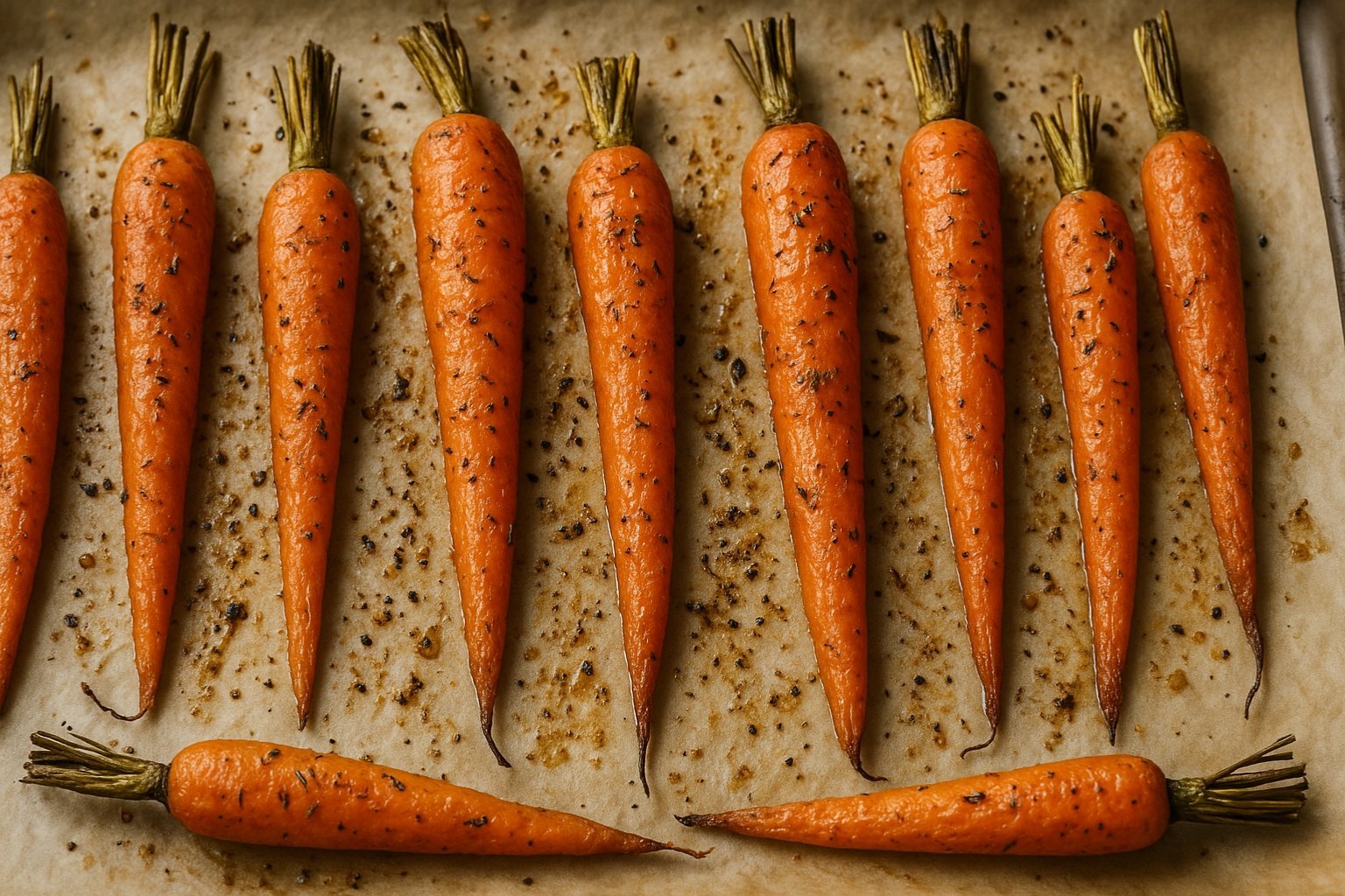 Temps de cuisson carottes au four