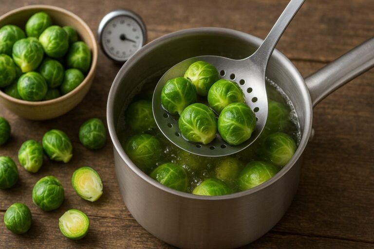 Temps de cuisson choux de Bruxelles