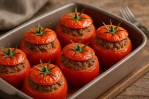 Temps de cuisson des tomates farcies à la viande