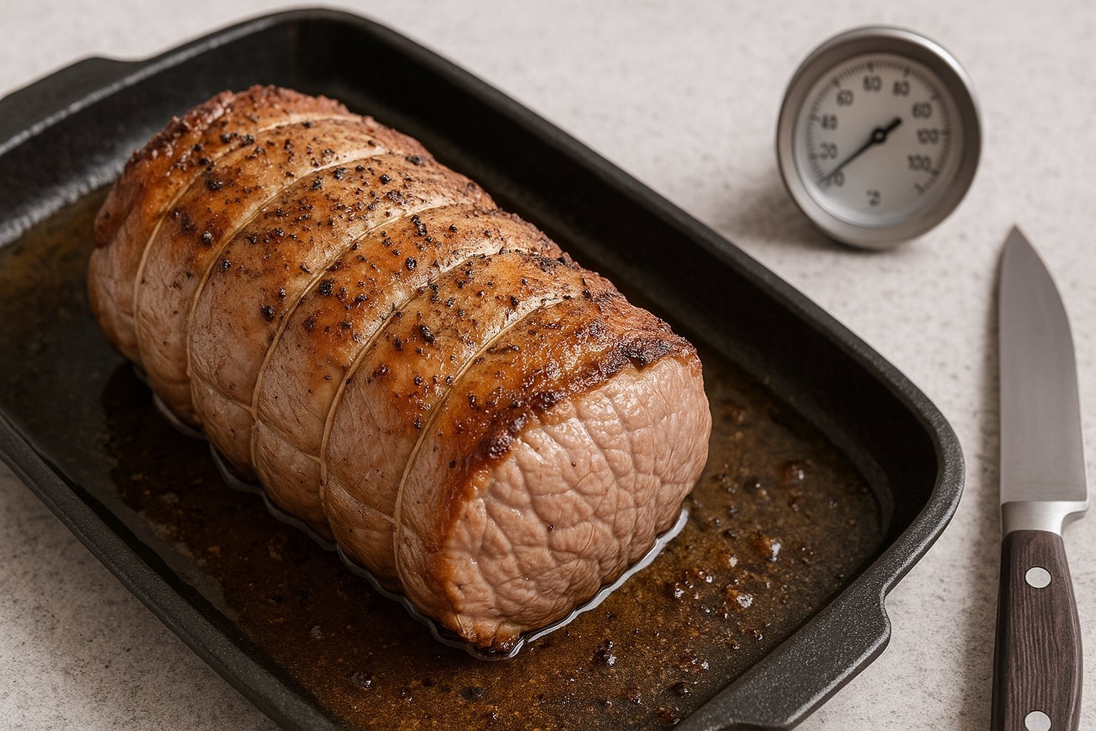 Temps de cuisson du rôti de veau moelleux