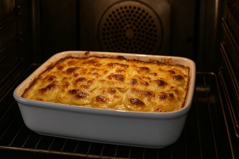Temps de cuisson gratin dauphinois four chaleur tournante