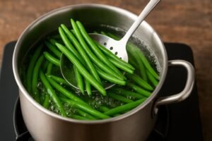 Temps de cuisson haricots verts
