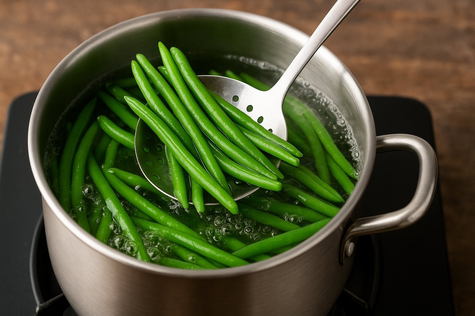 Temps de cuisson haricots verts