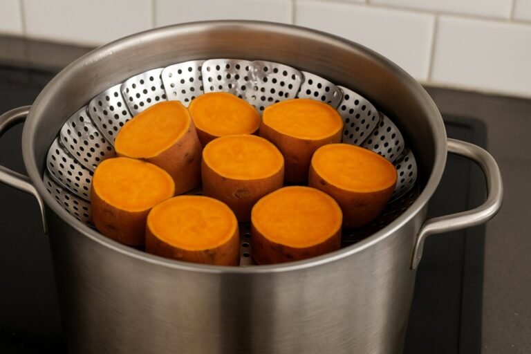 Temps de cuisson patate douce à la vapeur