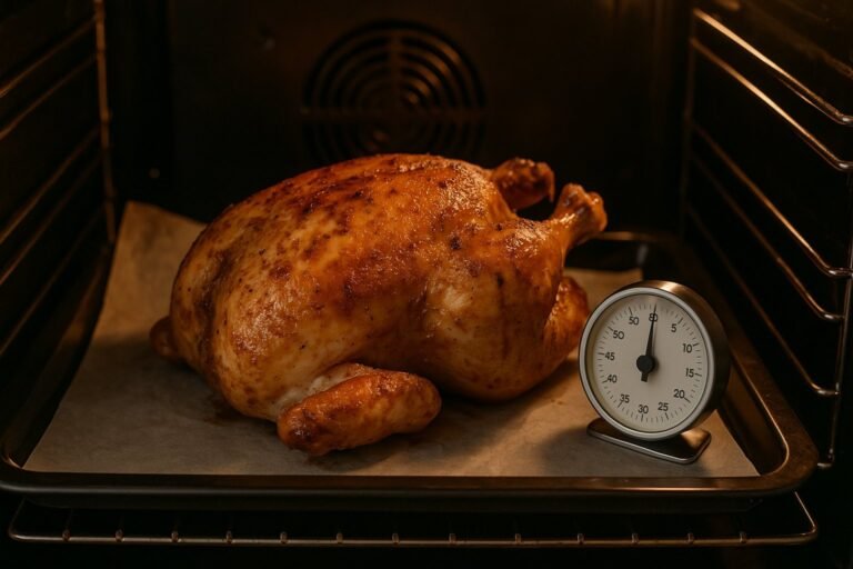 Temps de cuisson poulet au four