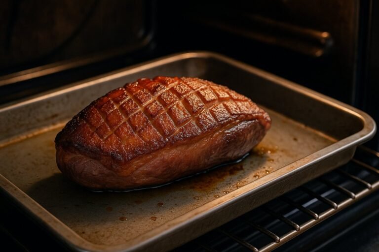 Temps de cuisson rôti de magret de canard au four