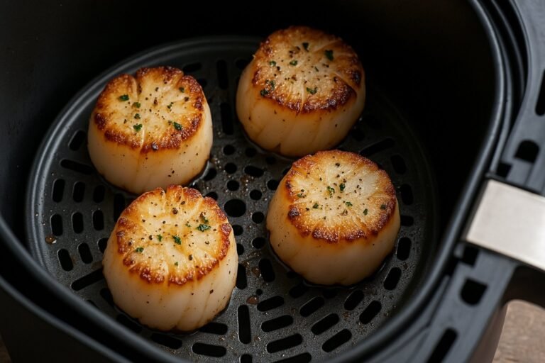 Temps de cuisson saint-jacques au air fryer