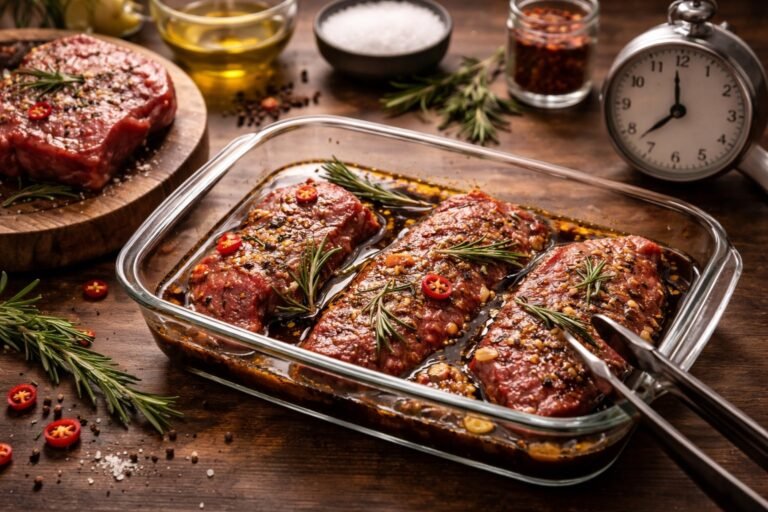 Combien de temps faire mariner du bœuf