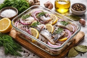 Comment faire des harengs marinés