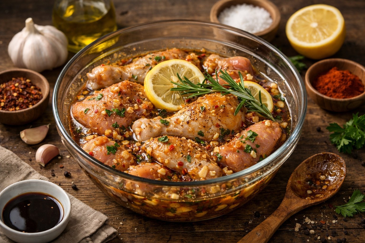 Comment faire mariner du poulet