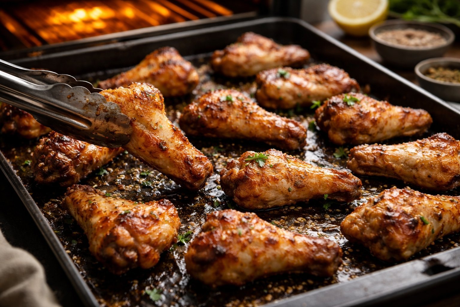 Temps de cuisson ailes de poulet au four