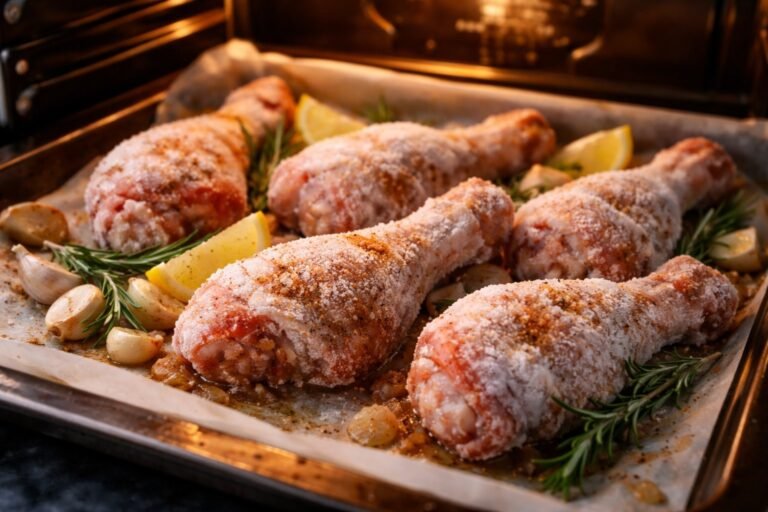 Temps de cuisson cuisses de poulet congelé au four