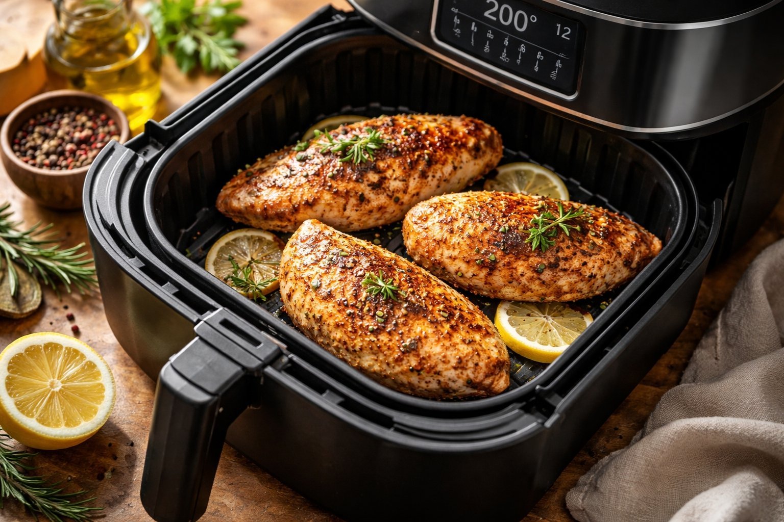 Temps de cuisson filet de poulet airfryer