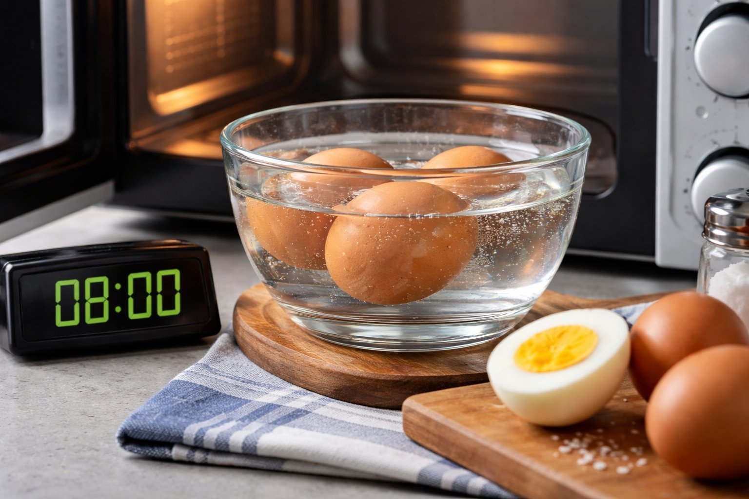 Temps de cuisson oeuf dur au micro onde