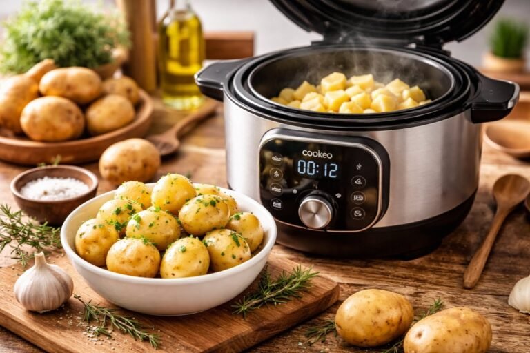 Temps de cuisson pomme de terre Cookeo