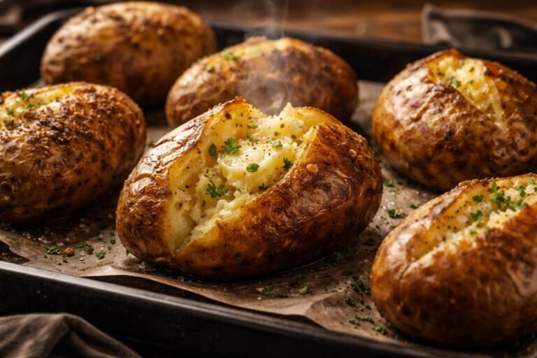 Temps de cuisson pomme de terre au four