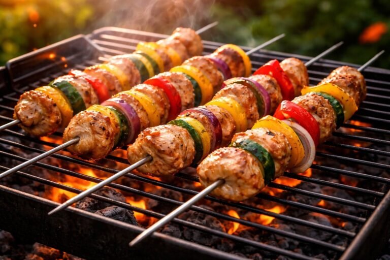 Temps de cuisson brochette poulet barbecue