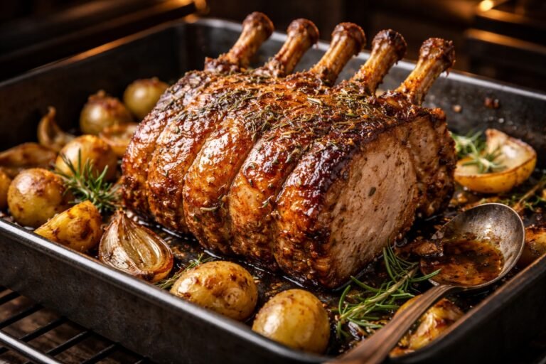 Temps de cuisson carré de porc au four avec et sans os