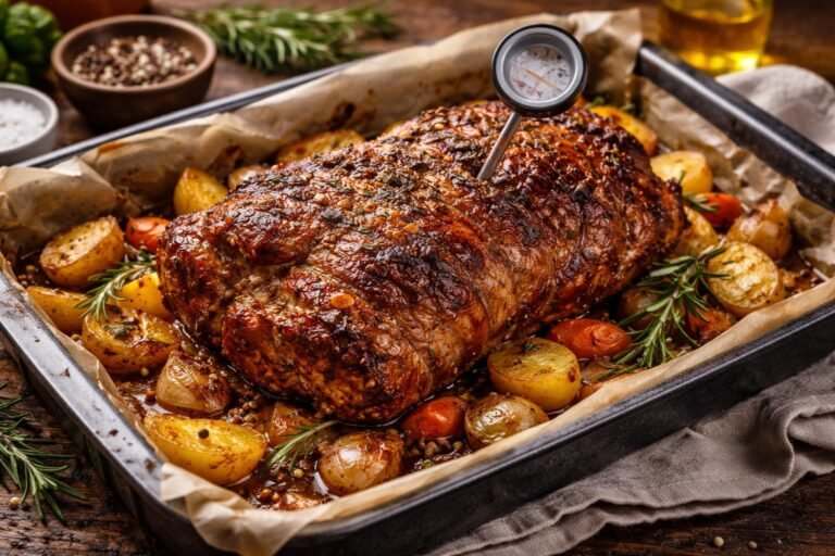 Temps de cuisson échine de porc au four