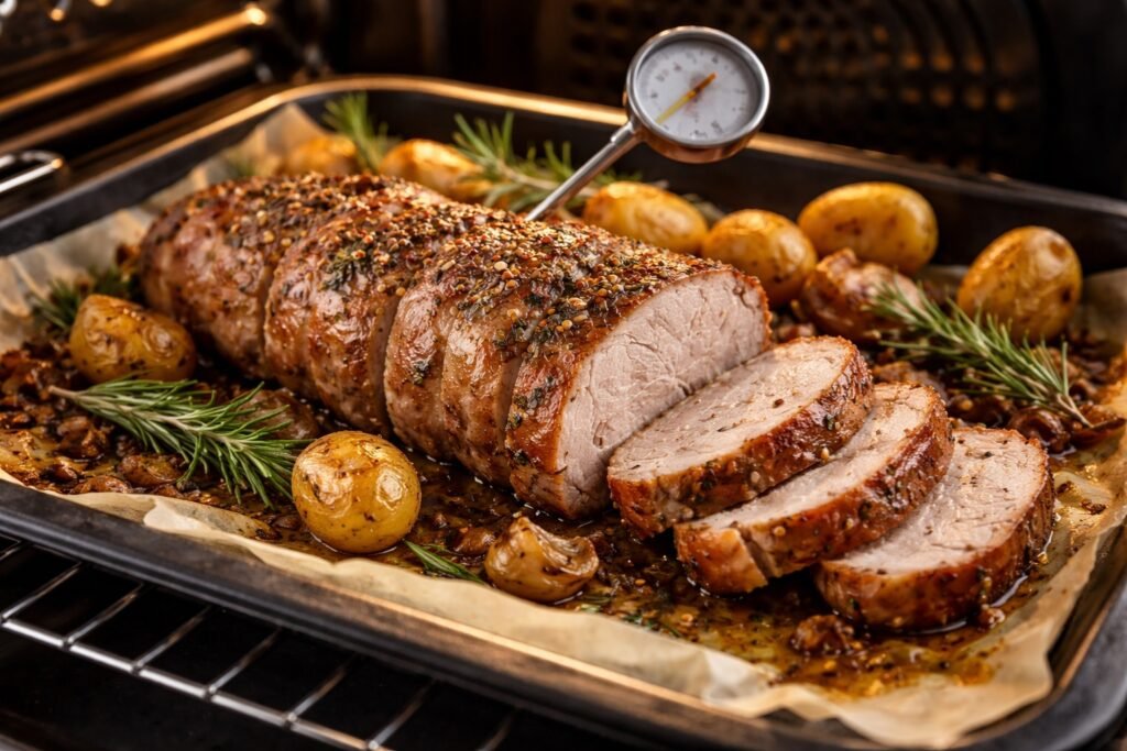 Temps de cuisson filet mignon de porc au four