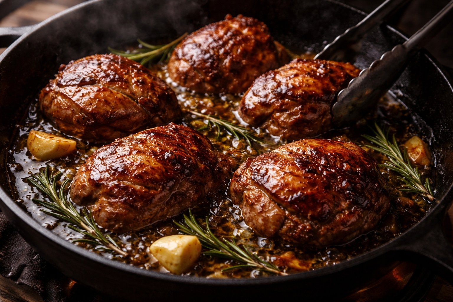 Temps de cuisson joue de porc à la poêle