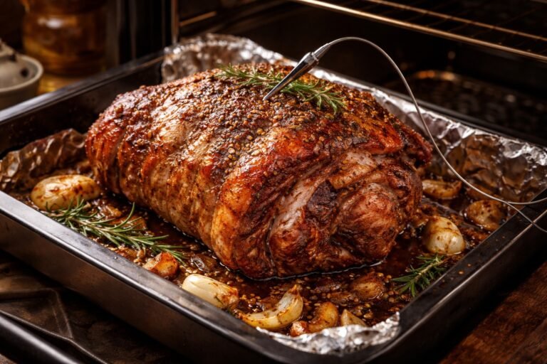 Temps de cuisson palette de porc fraîche au four