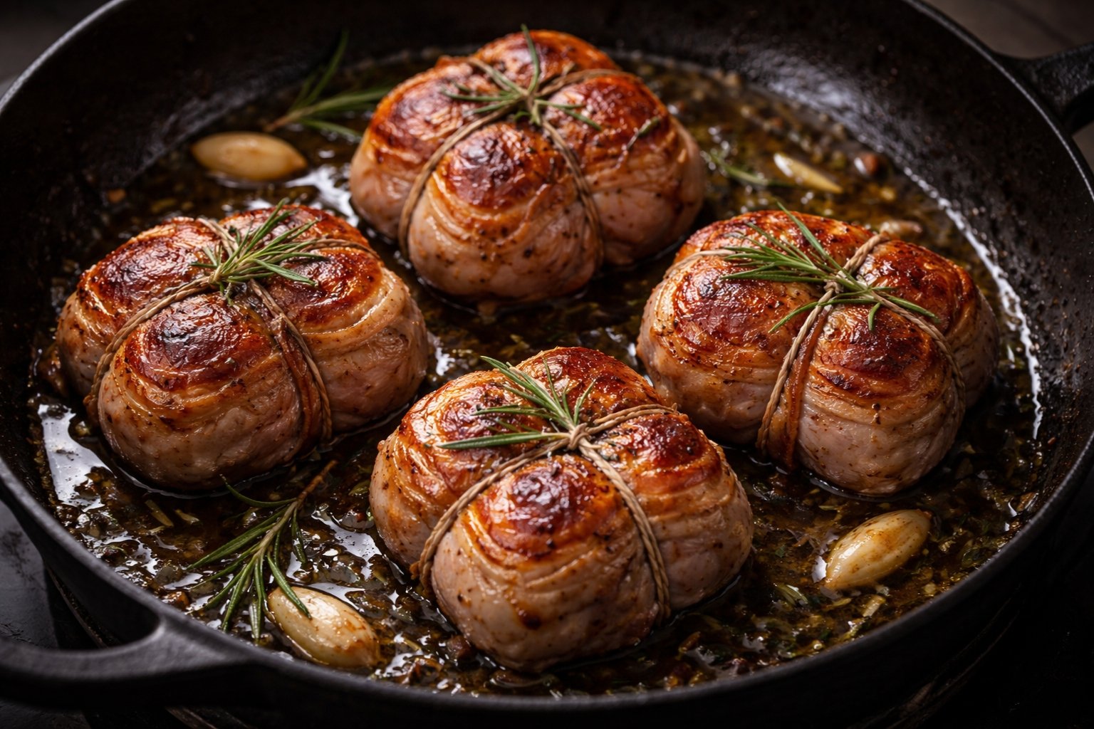 Temps de cuisson paupiettes de porc à la poêle