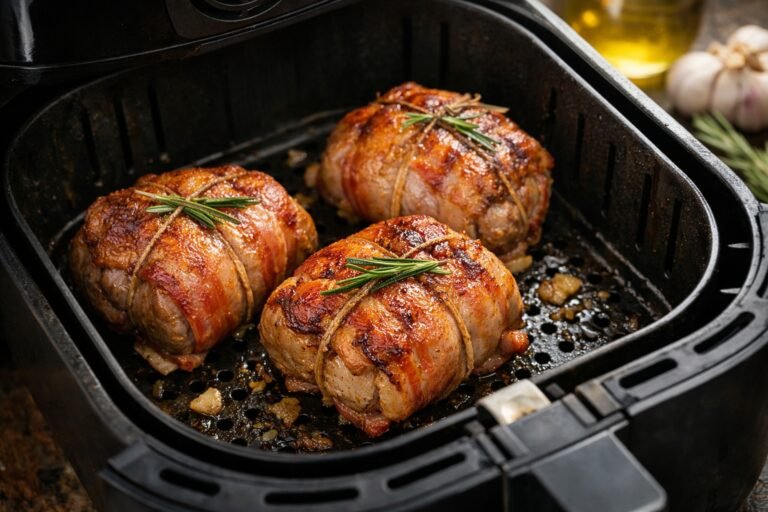 Temps de cuisson paupiettes de porc air fryer