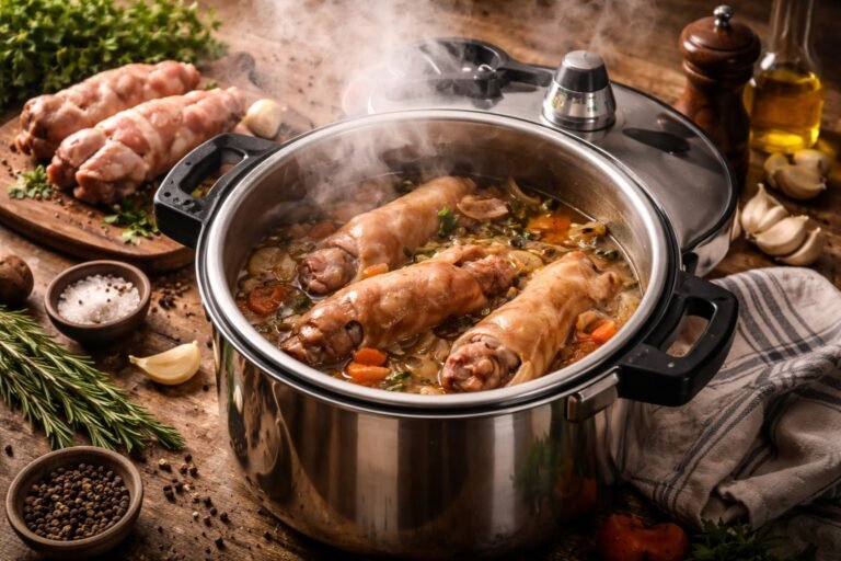 Temps de cuisson pied de porc à la cocotte-minute