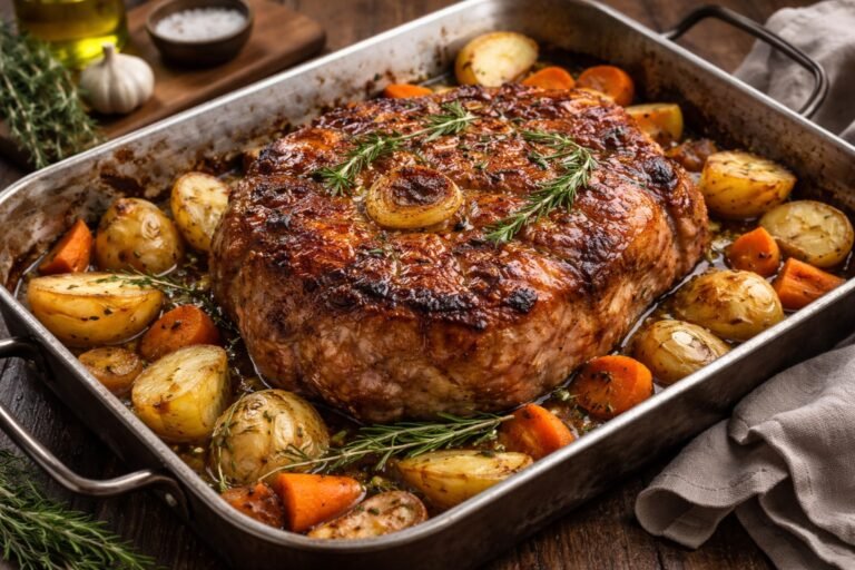 Temps de cuisson rouelle de porc au four